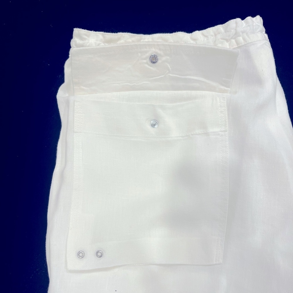 COPY - Ralph Lauren l 32 Purple Label White Linen Shorts